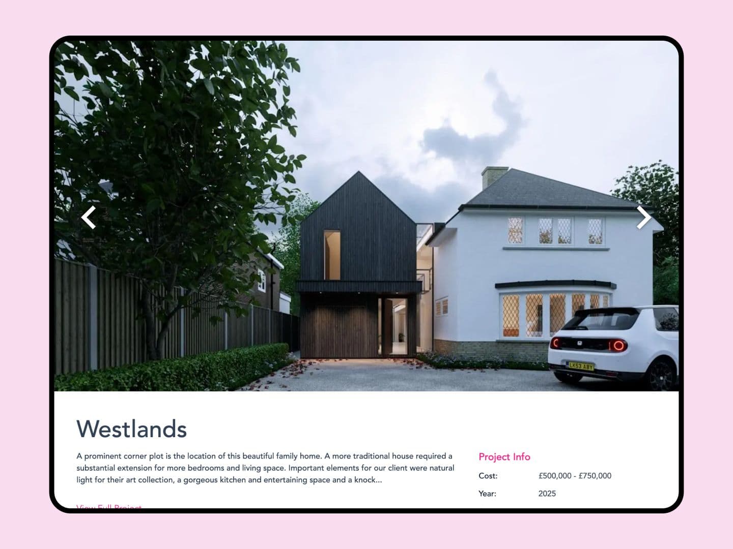 Mockup for web design for method studio